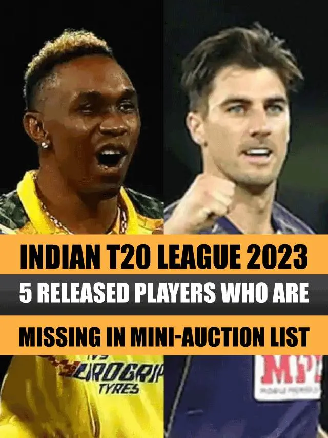 Indian T20 League 2023: 5 released players who are missing in mini-auction list
