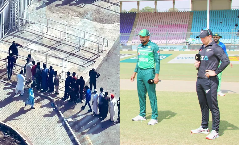 Empty Stadium in Karachi (Source - Twitter)